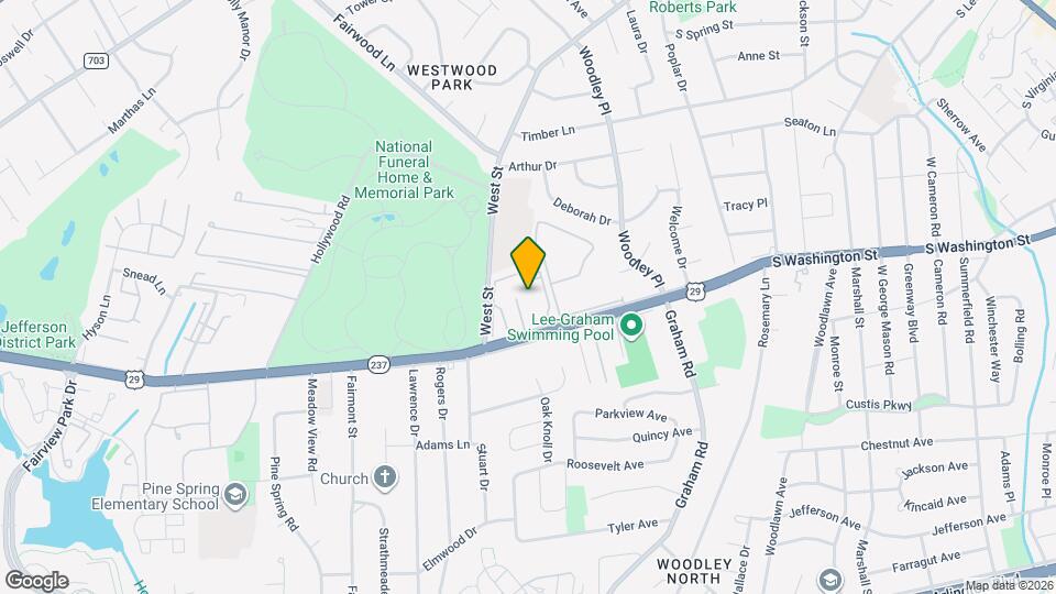 2807 Lee Oaks Ct, Unit Top Floor Condo Map and Location Details
