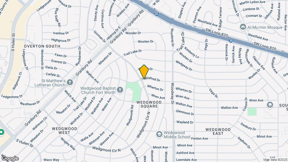 5457 Wedgmont Cir N Map and Location Details