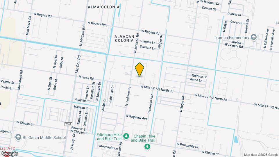 2223 Mojave St Map and Location Details