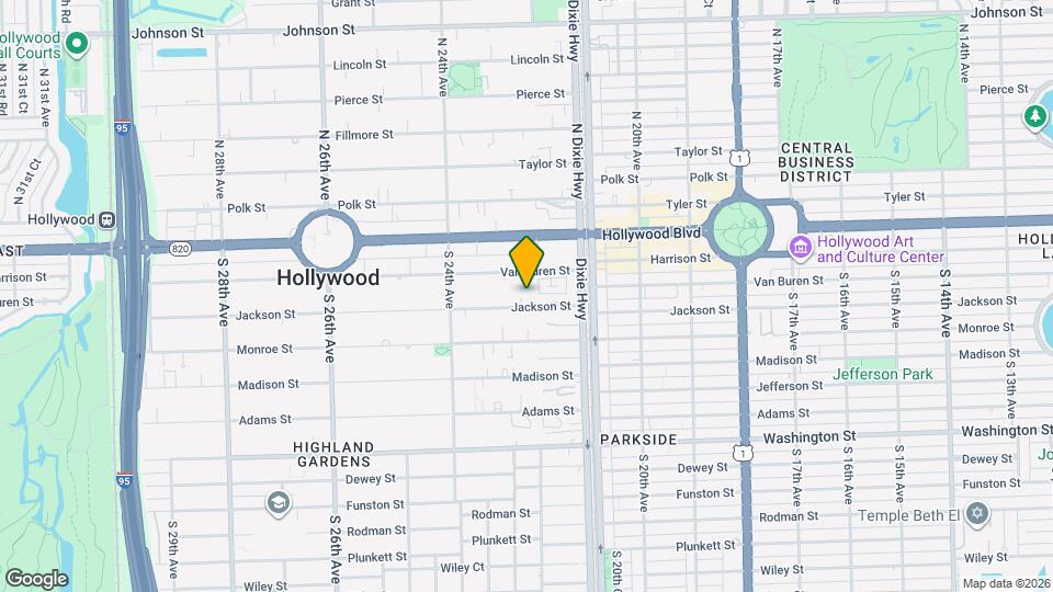 2215 Jackson St Map and Location Details