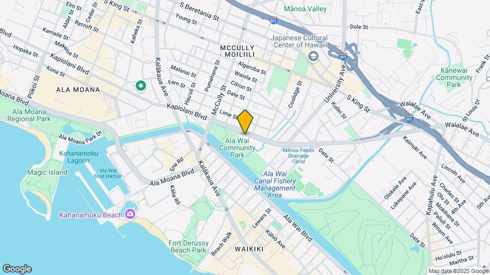Waikiki Vista Map and Location Details