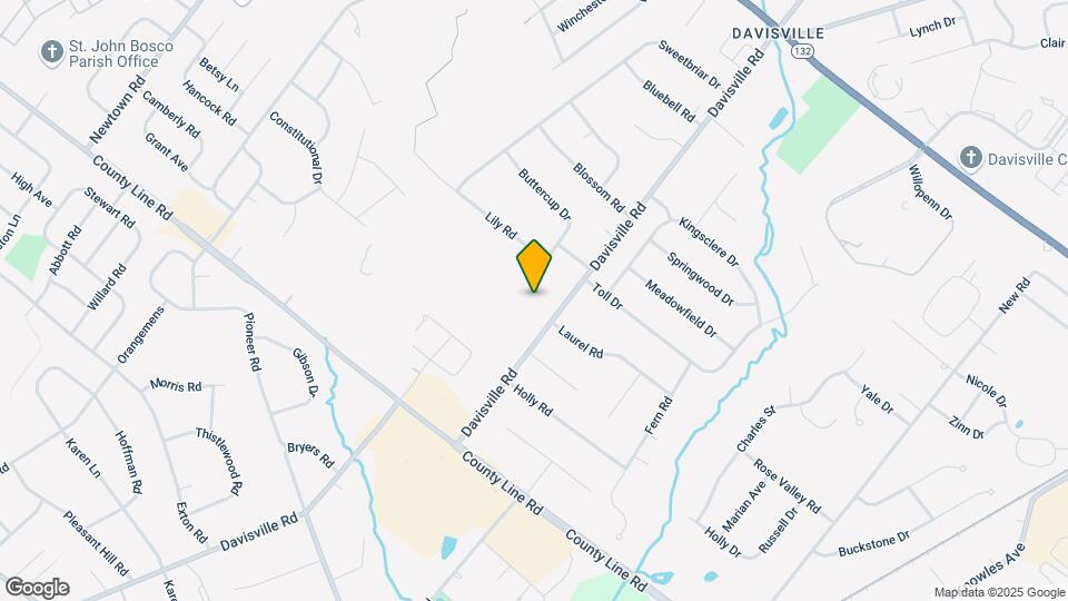 176 Davisville Rd Map and Location Details