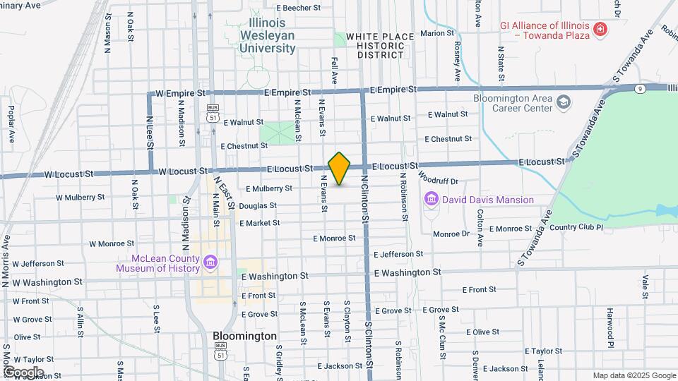 507 E Mulberry St, Unit 3 Map and Location Details