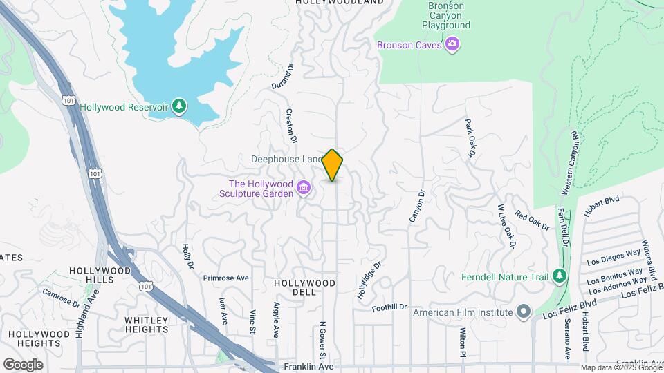 2449 Beachwood Dr Map and Location Details