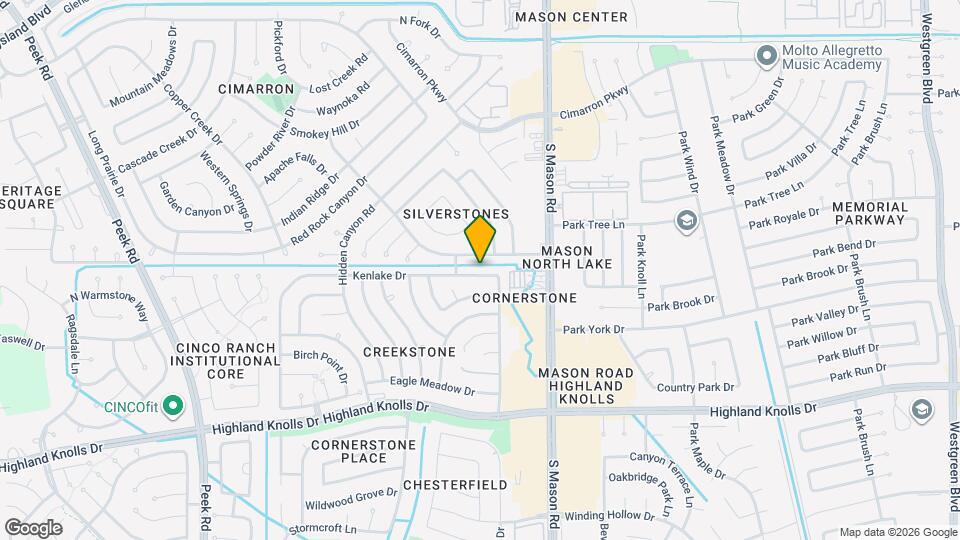 22022 Kenlake Dr Map and Location Details