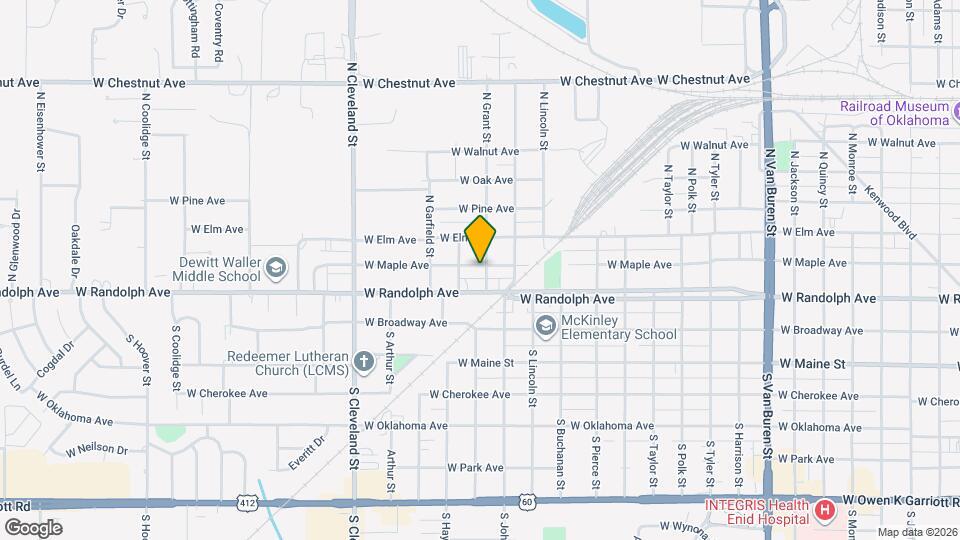 2001 W Maple Ave Map and Location Details