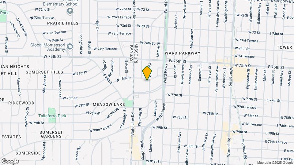 7608 Terrace St Mapa y Detalles de la Ubicación