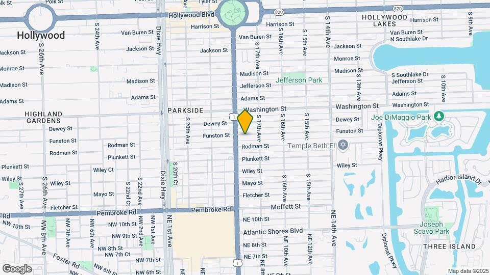 1738 Funston St Map and Location Details