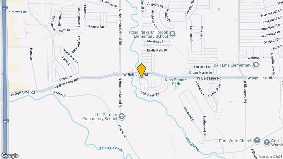 831 Quail Run Ln Map and Location Details