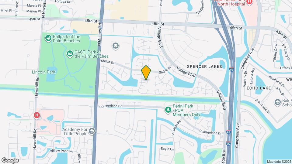 2704 27th Way Map and Location Details