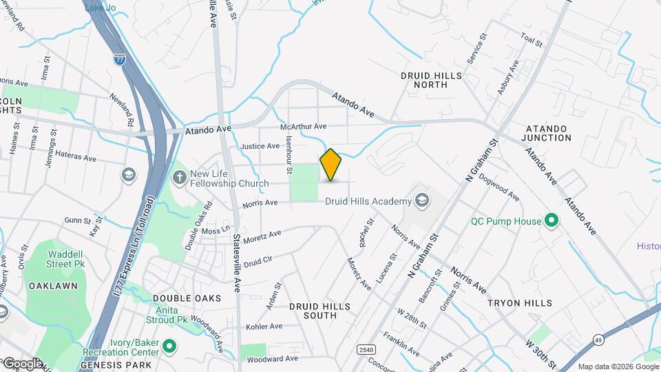 825 Rodey Ave Map and Location Details
