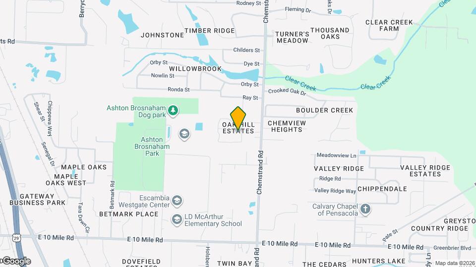 10931 Country Ostrich Dr Map and Location Details