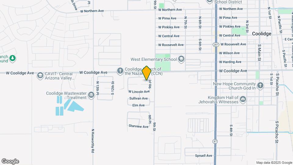 932 Kachina Dr Map and Location Details