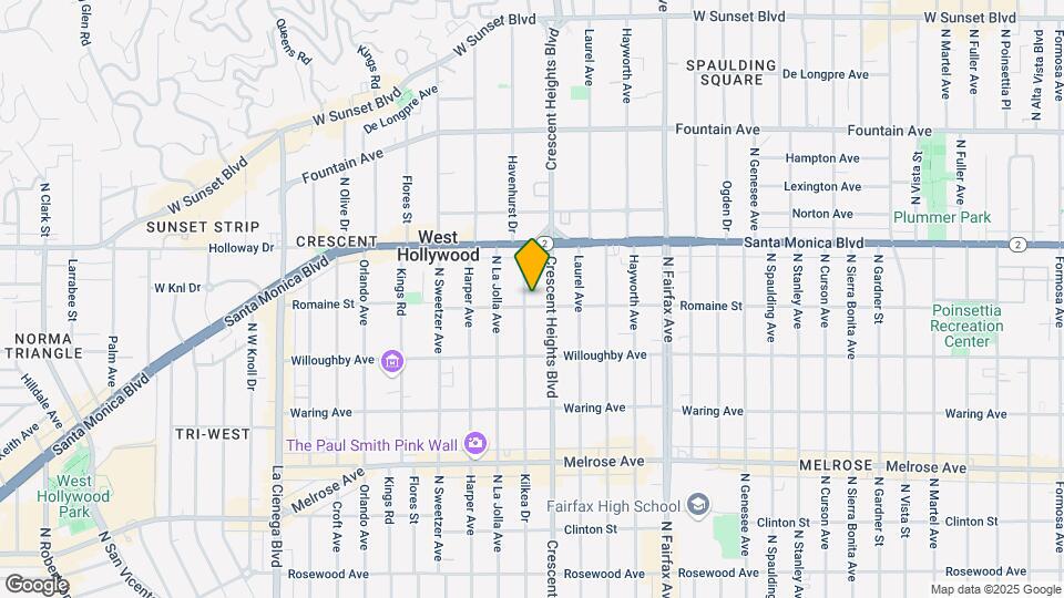 1006 Havenhurst Dr Map and Location Details