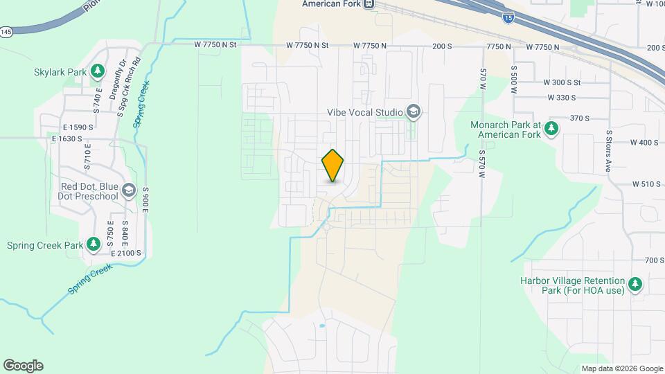 959 W 540 S Map and Location Details