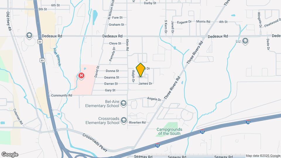 105 Ben Dr Mapa y Detalles de la Ubicación