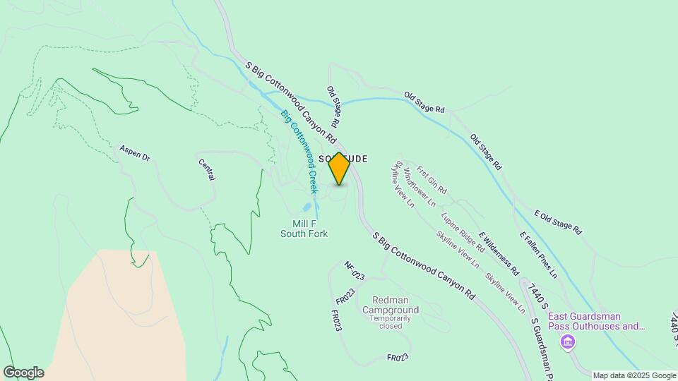12090 Big Cottonwood Canyon Rd Map and Location Details