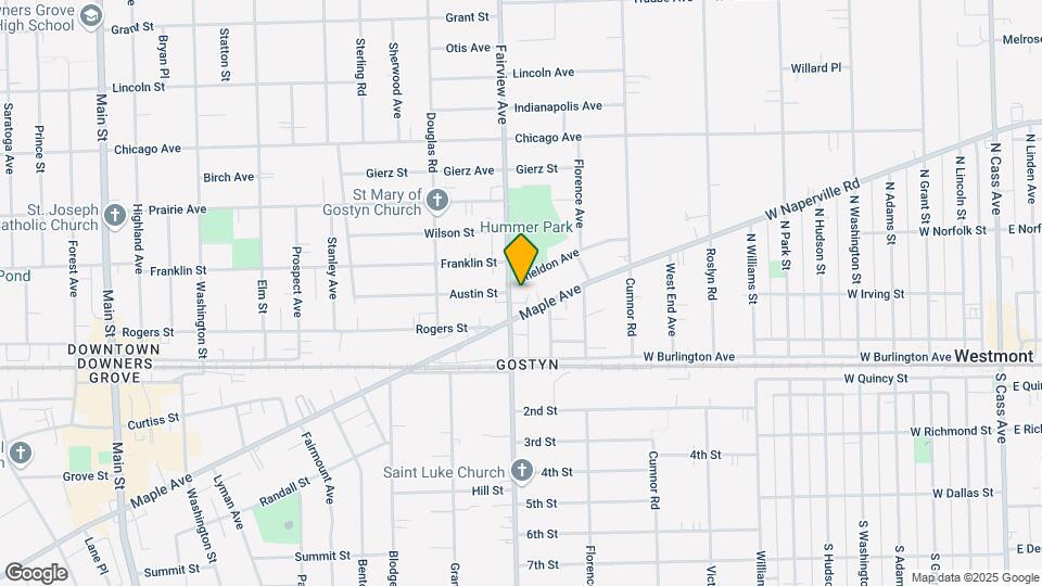 4925 Fairview Ave Map and Location Details