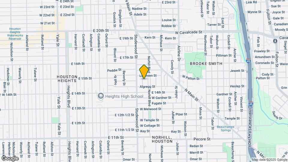 4620 Oakridge St Map and Location Details