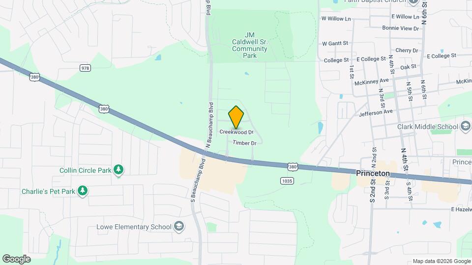 217 Creekwood Dr Map and Location Details