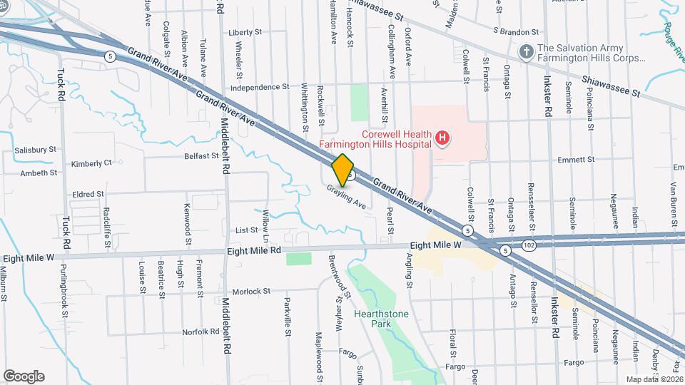 28532 Grayling Ave Map and Location Details