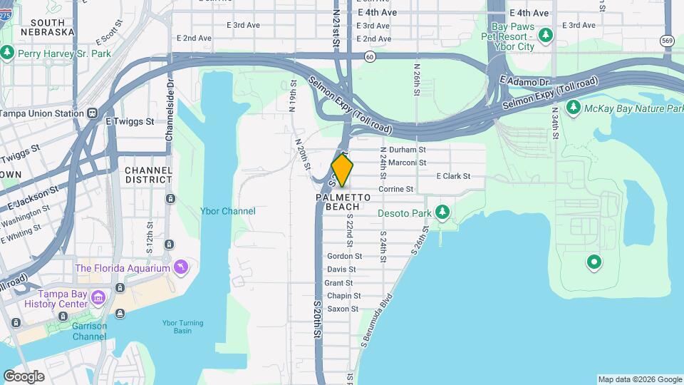 2019 Corrine St, Unit House Map and Location Details
