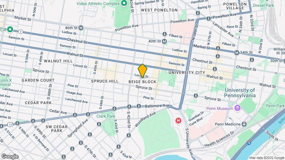 241 S 41st St Map and Location Details