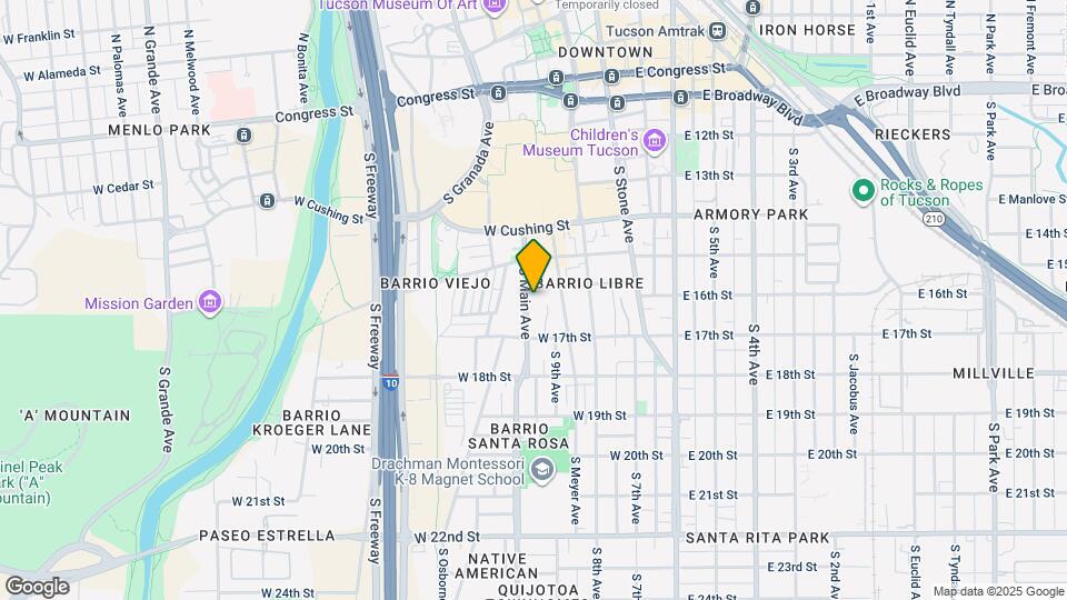 531 S Main Ave Mapa y Detalles de la Ubicación
