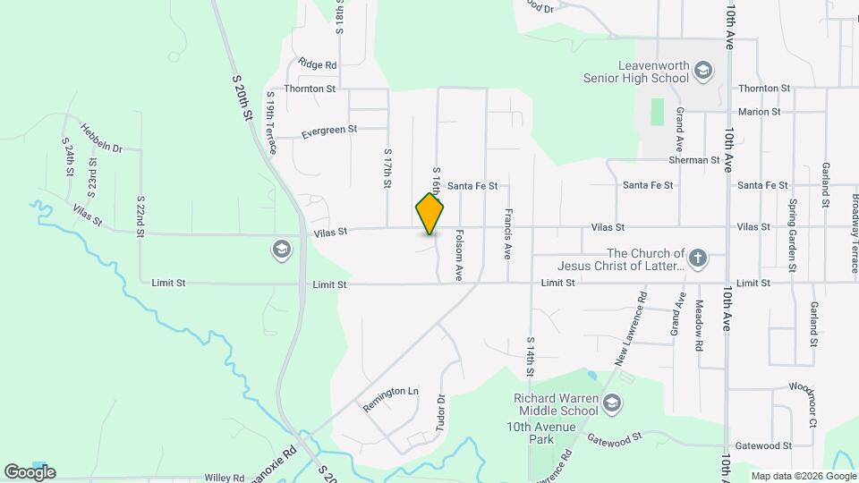2704 S 16th St Map and Location Details