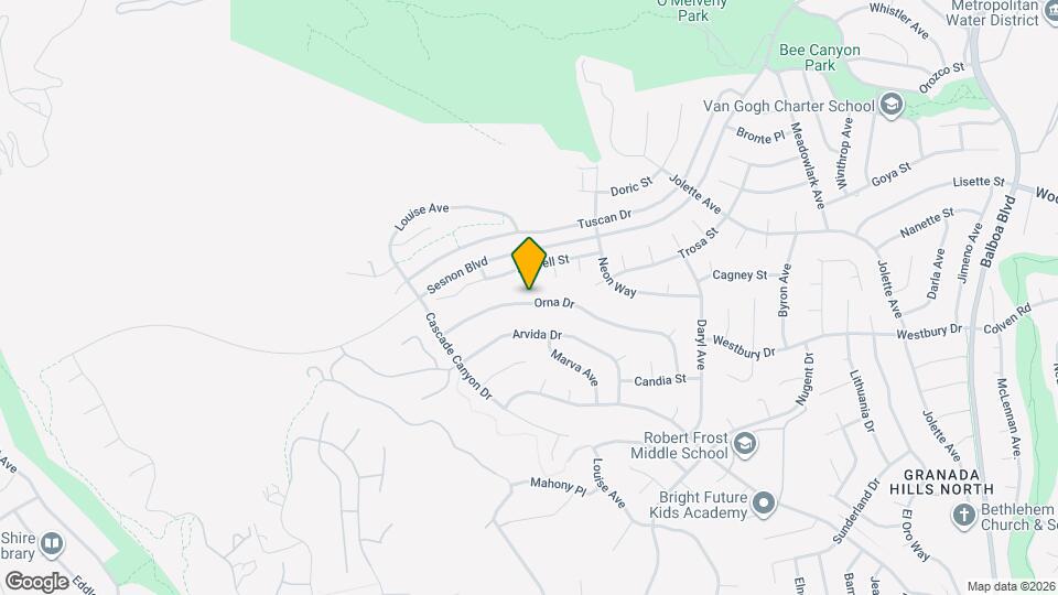 17717 Orna Dr Map and Location Details