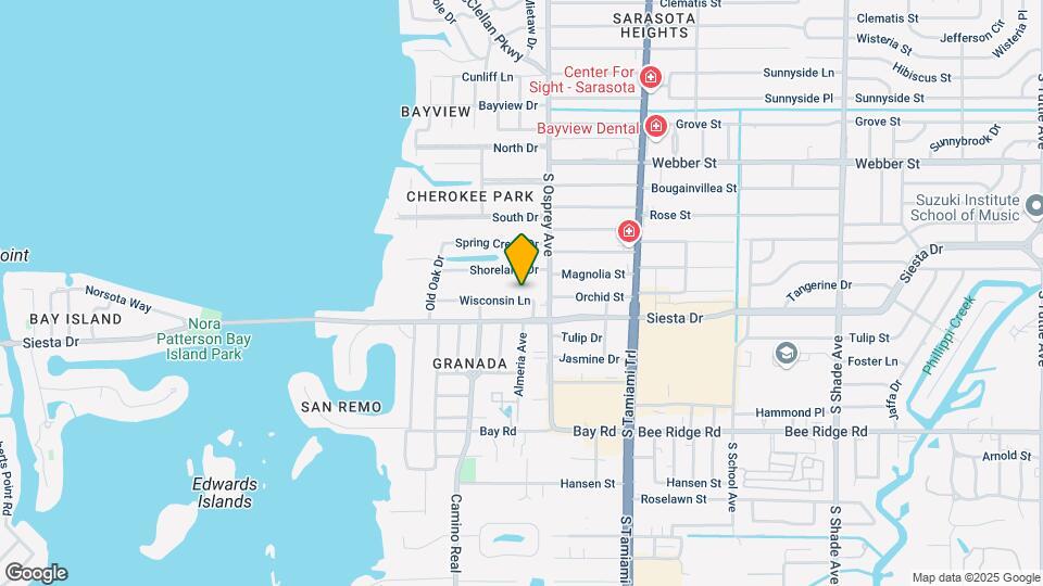 3360 S Osprey Ave Map and Location Details