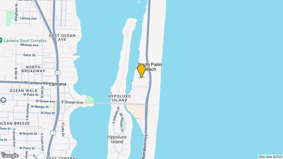 3605 S Ocean Blvd Map and Location Details
