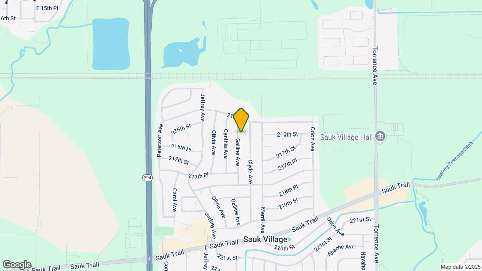 21619 Gailine Ave Map and Location Details
