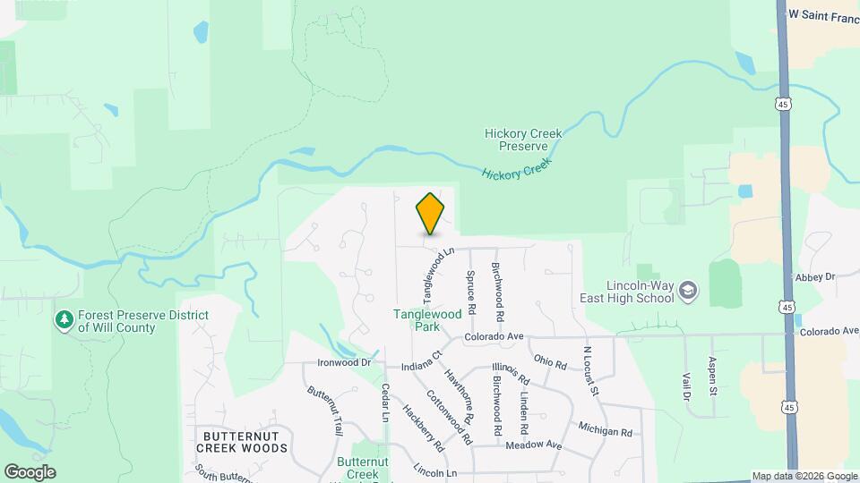 641 Woods St Map and Location Details