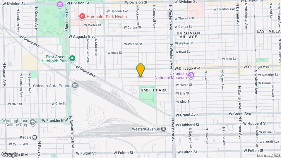 2557 W Superior St, Unit 2 Mapa y Detalles de la Ubicación