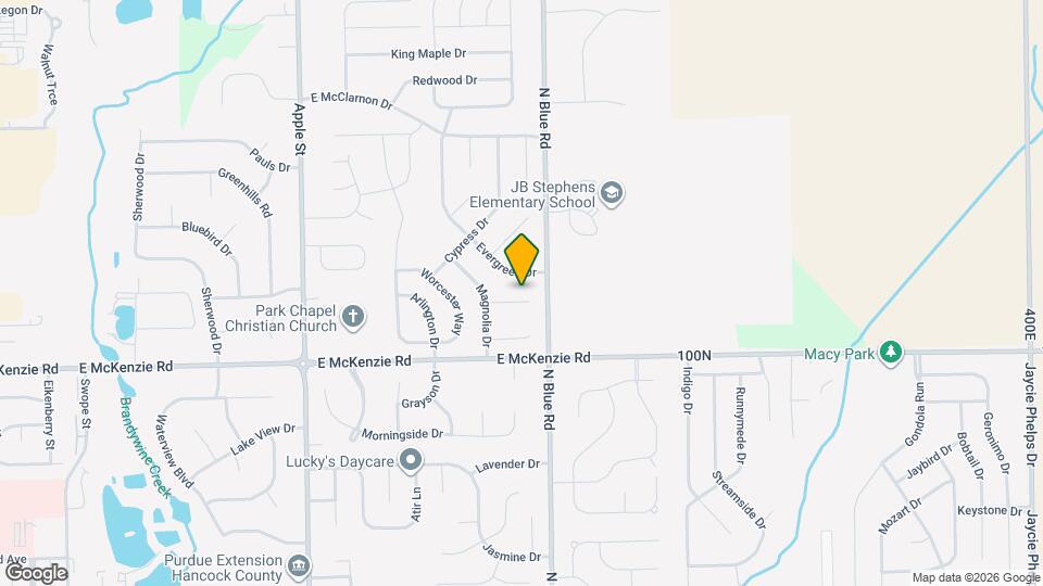 1460 Persimmon Cir Map and Location Details