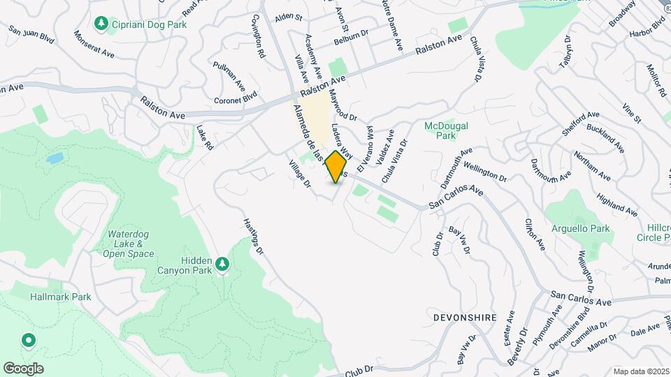 2120 Valerga Dr Map and Location Details