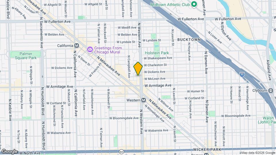 2411 W. McLean Ave Map and Location Details