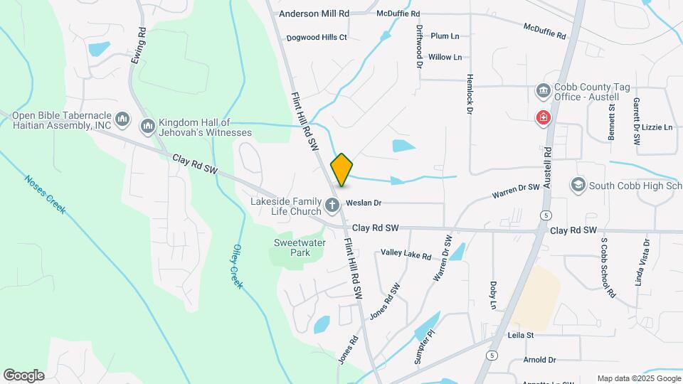 4867 Flint Hill Rd SW Map and Location Details