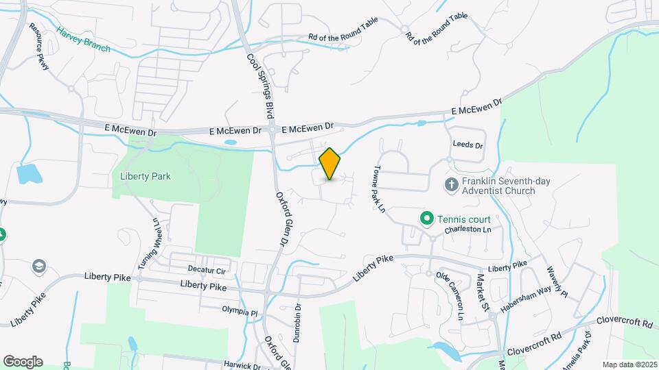 217 Conservatory Drive Map and Location Details