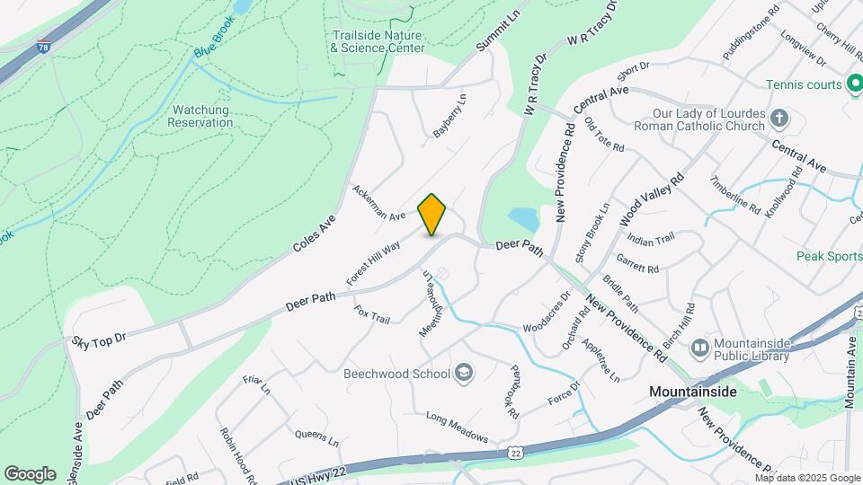 1450 Deer Path Map and Location Details