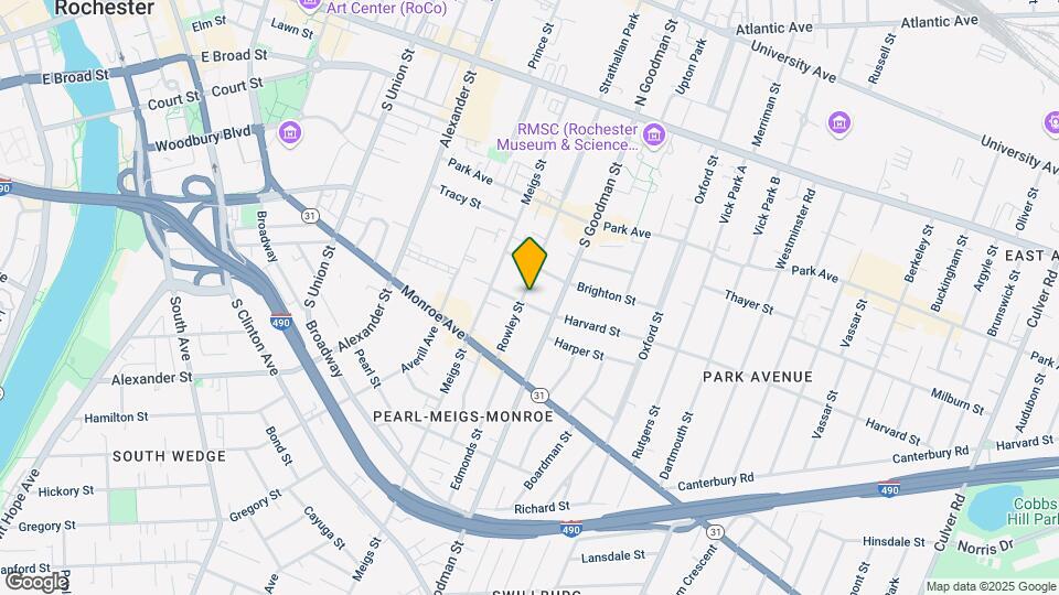 40 Rowley St Mapa y Detalles de la Ubicación