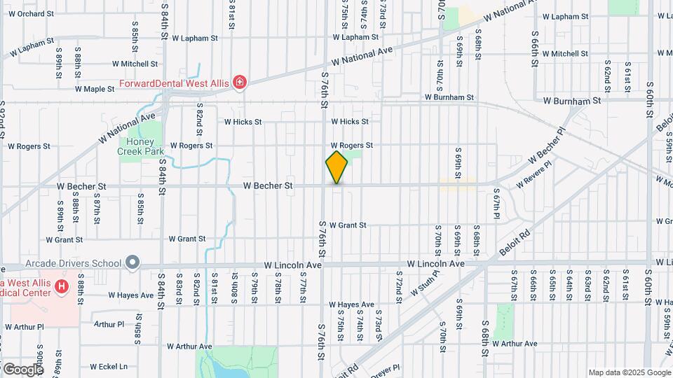 2101-2113 S 75th St Map and Location Details
