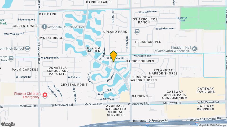 2017 N 108th Dr Map and Location Details