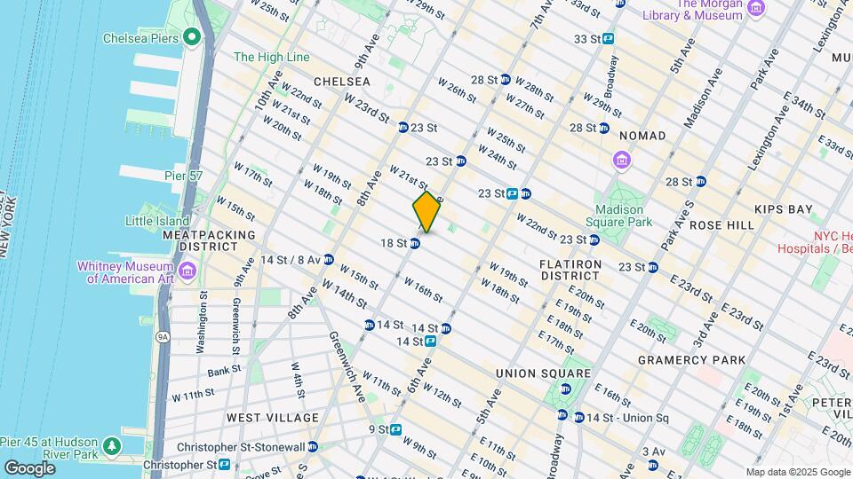 135 7th Ave Mapa y Detalles de la Ubicación