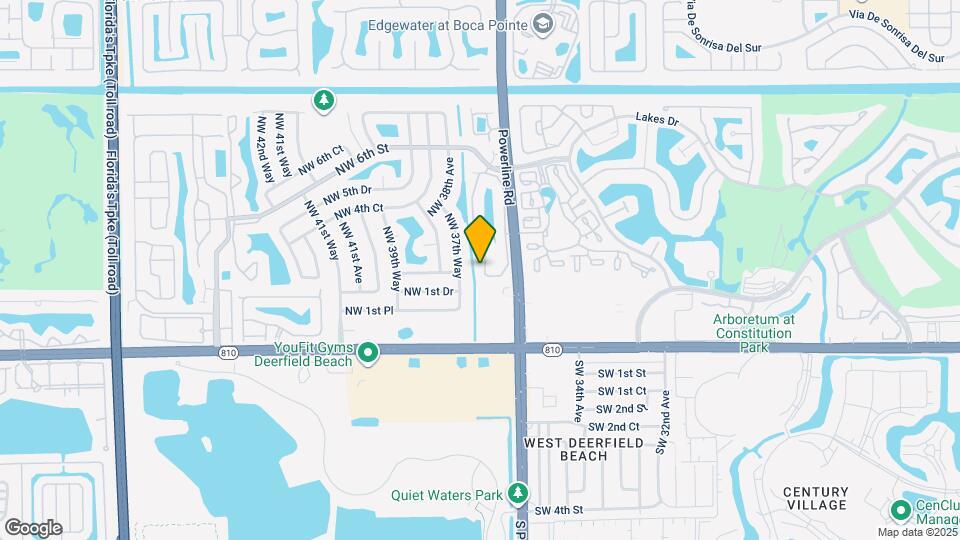 315 NW 36th Ave Map and Location Details