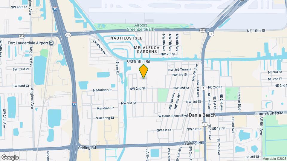 240 NW 12th Ct Map and Location Details