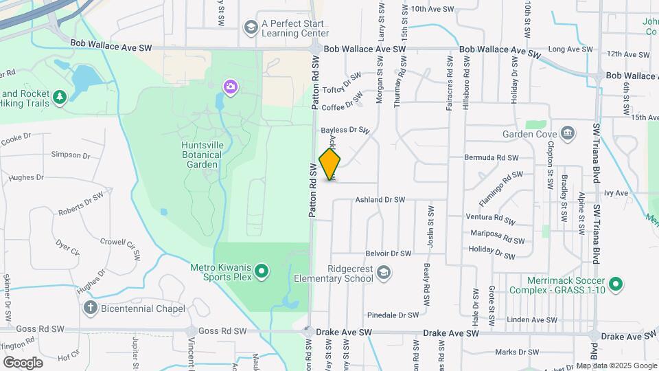 3106 Acklen Dr SW Map and Location Details