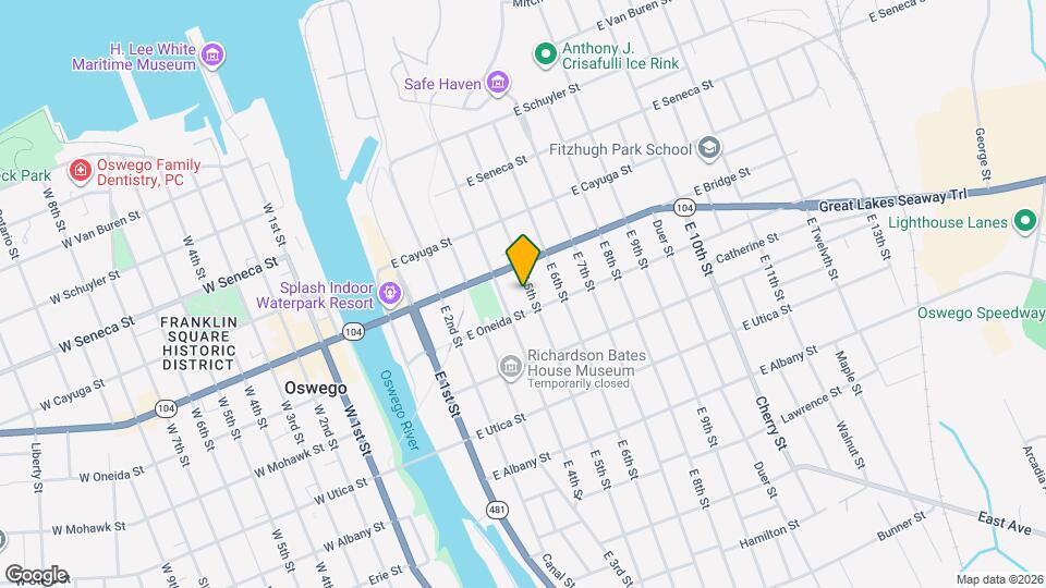 88 E 5th St Map and Location Details