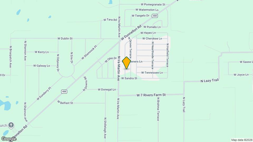 8341 N Pine Needle Terrace Map and Location Details